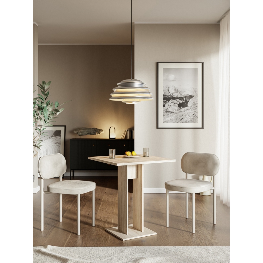 Bord STRAPO 68x68 cm sonoma-eg