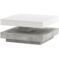 Bord TIMO hvid/grå beton