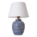 Bordlampe 1xE27/40W/230V blå