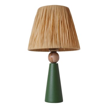 Bordlampe 1xE27/40W/230V brun/grøn