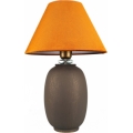 Bordlampe 1xE27/40W/230V brun/orange