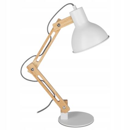 Bordlampe 1xE27/40W/230V hvid