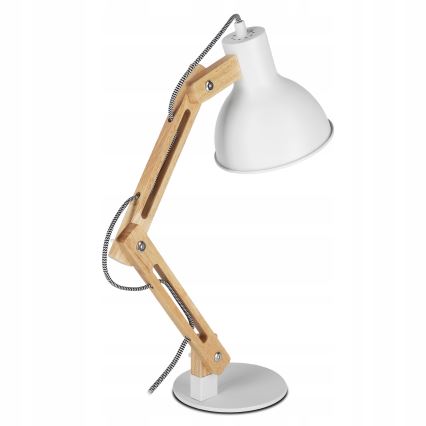 Bordlampe 1xE27/40W/230V hvid
