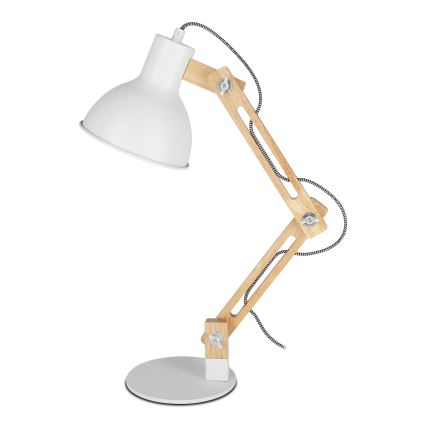 Bordlampe 1xE27/40W/230V hvid