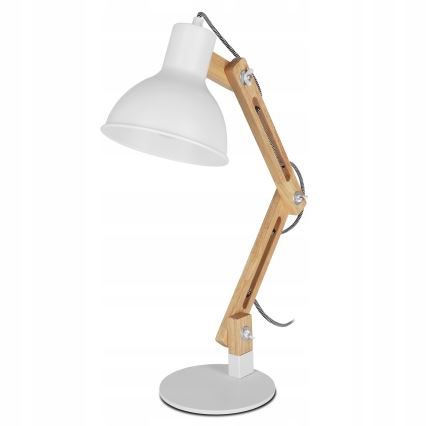 Bordlampe 1xE27/40W/230V hvid