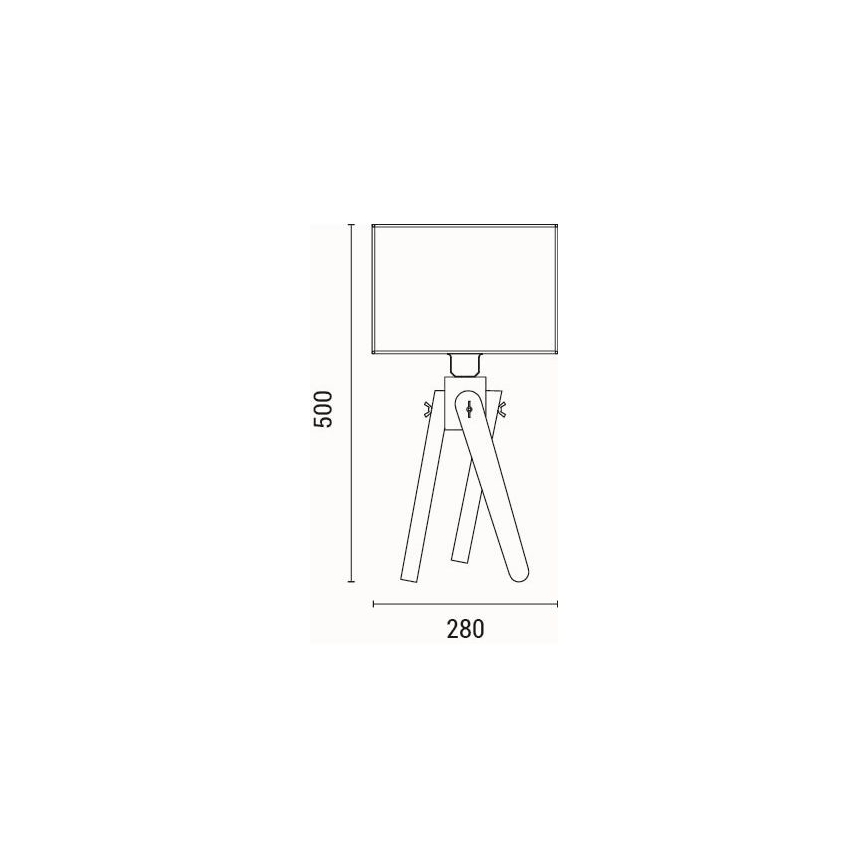 Bordlampe 1xE27/40W/230V