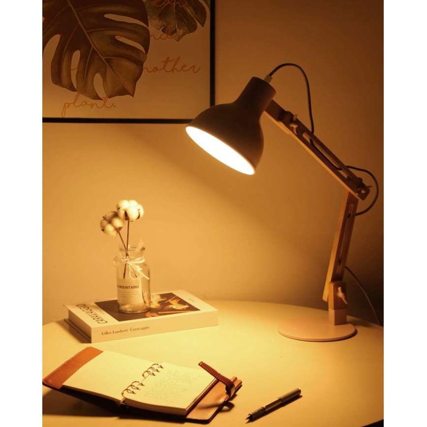 Bordlampe 1xE27/40W/230V lyserød