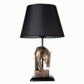 Bordlampe 1xE27/40W/230V sort/guldfarvet