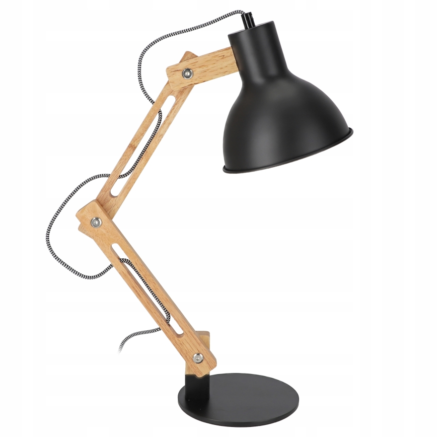 Bordlampe 1xE27/40W/230V sort