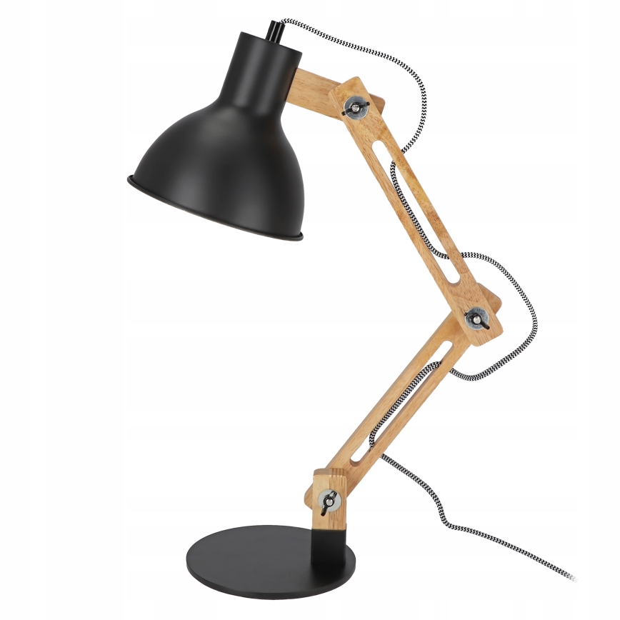 Bordlampe 1xE27/40W/230V sort