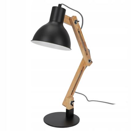 Bordlampe 1xE27/40W/230V sort