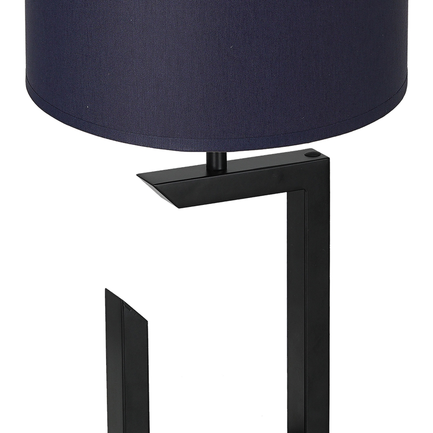 Bordlampe 1xE27/60W/230V 45 cm blå/gylden