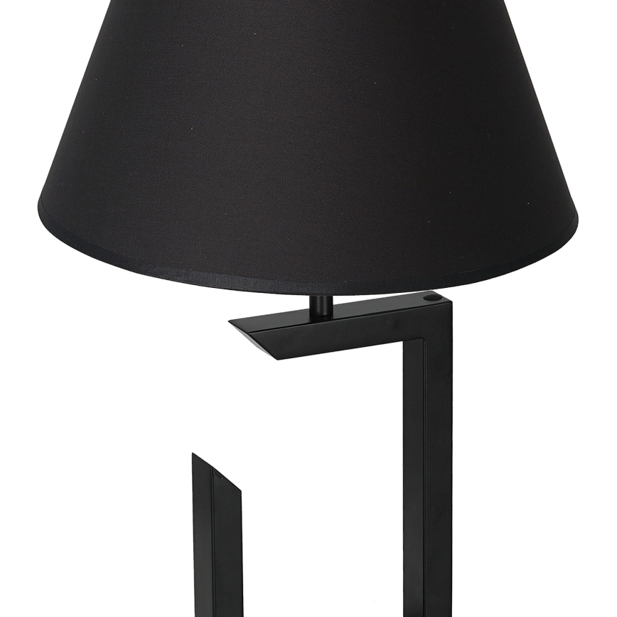 Bordlampe 1xE27/60W/230V 45 cm sort/gylden