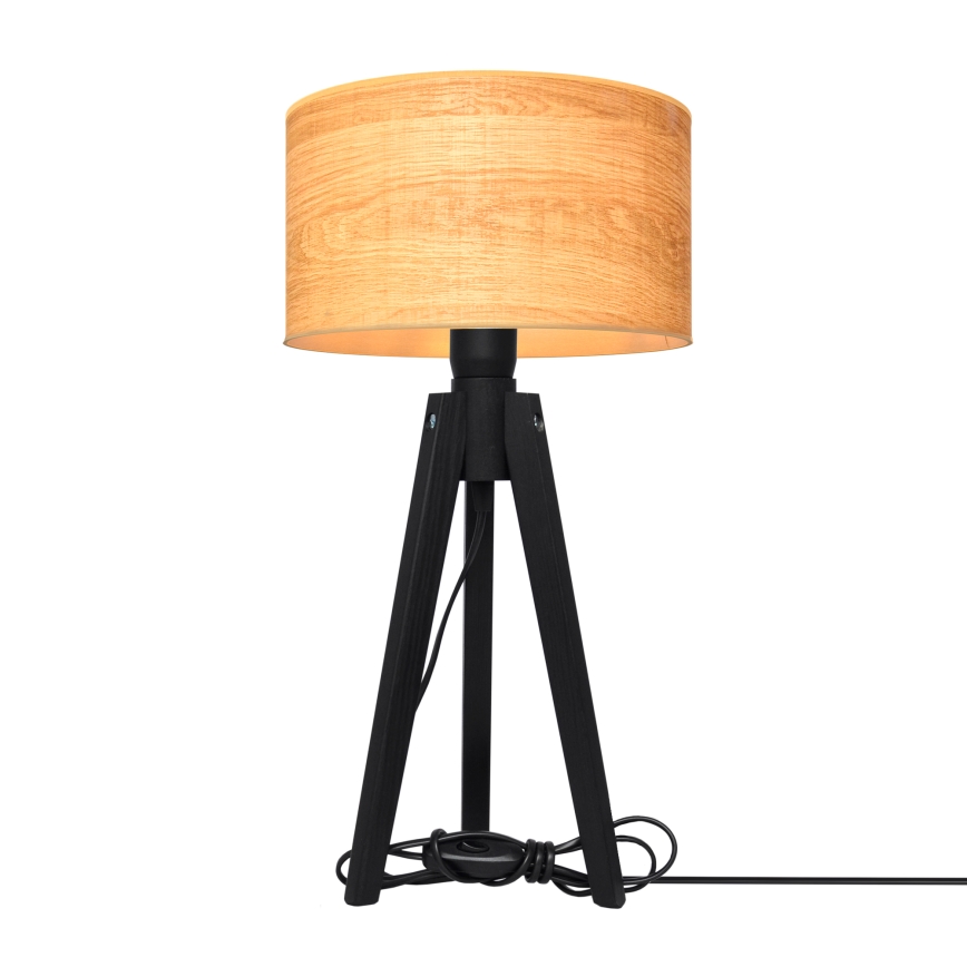 Bordlampe ALBA 1xE27/15W/230V brun/eg