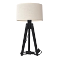Bordlampe ALBA 1xE27/15W/230V cremefarvet/fyrretræ