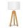 Bordlampe ALBA 1xE27/15W/230V hvid/eg