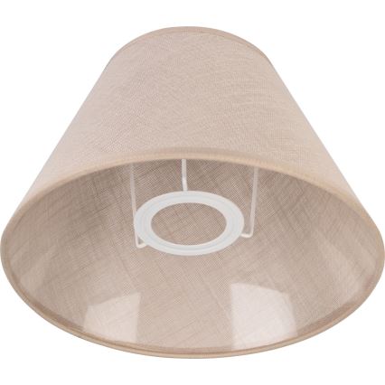 Bordlampe AMFORA 1xE27/60W/230V beige/bøg