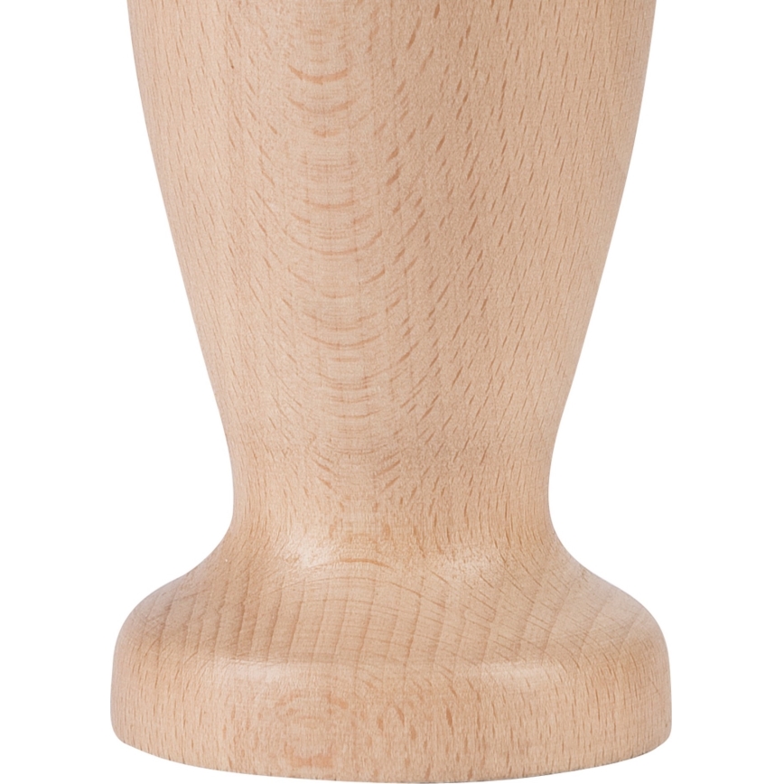 Bordlampe AMFORA 1xE27/60W/230V beige/bøg