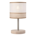 Bordlampe ANDREA 1xE27/60W/230V bøg