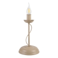 Bordlampe ANTON 1xE14/60W/230V beige