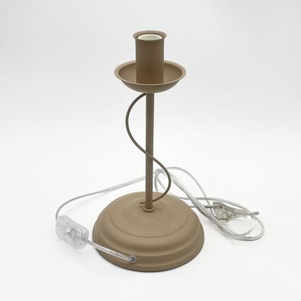 Bordlampe ANTON 1xE14/60W/230V beige
