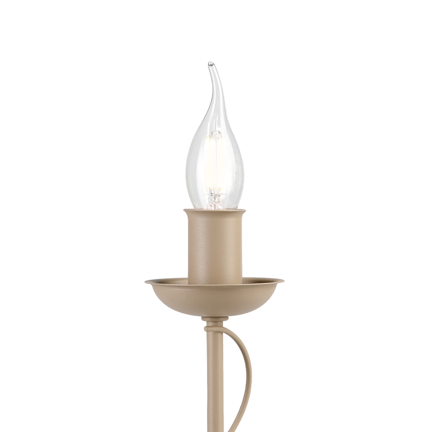 Bordlampe ANTON 1xE14/60W/230V beige