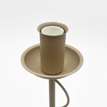 Bordlampe ANTON 1xE14/60W/230V beige