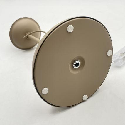 Bordlampe ANTON 1xE14/60W/230V beige