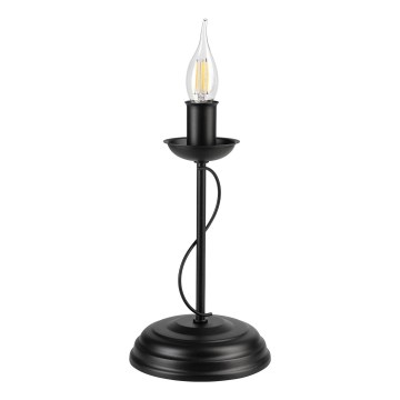 Bordlampe ANTON 1xE14/60W/230V sort