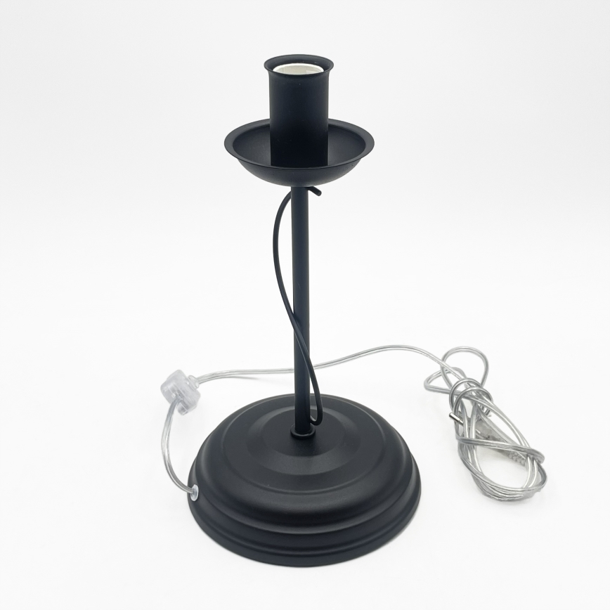 Bordlampe ANTON 1xE14/60W/230V sort