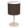 Bordlampe ARDEN 1xE27/15W/230V beige/brun