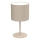 Bordlampe ARDEN 1xE27/15W/230V beige