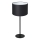 Bordlampe ARDEN 1xE27/60W/230V diameter 25 cm sort/hvid