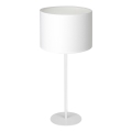 Bordlampe ARDEN 1xE27/60W/230V pr. 25 cm hvid