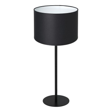 Bordlampe ARDEN 1xE27/60W/230V Ø 25 cm sort/hvid