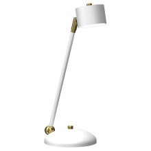 Bordlampe ARENA 1xGX53/11W/230V hvid/guldfarvet
