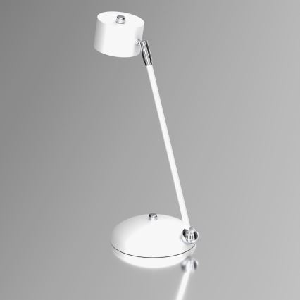 Bordlampe ARENA 1xGX53/11W/230V hvid/skinnende krom