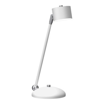 Bordlampe ARENA 1xGX53/11W/230V hvid/skinnende krom