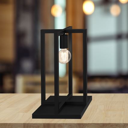 Bordlampe ARNOLD 1xE27/60W/230V sort