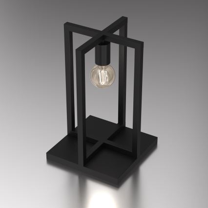 Bordlampe ARNOLD 1xE27/60W/230V sort