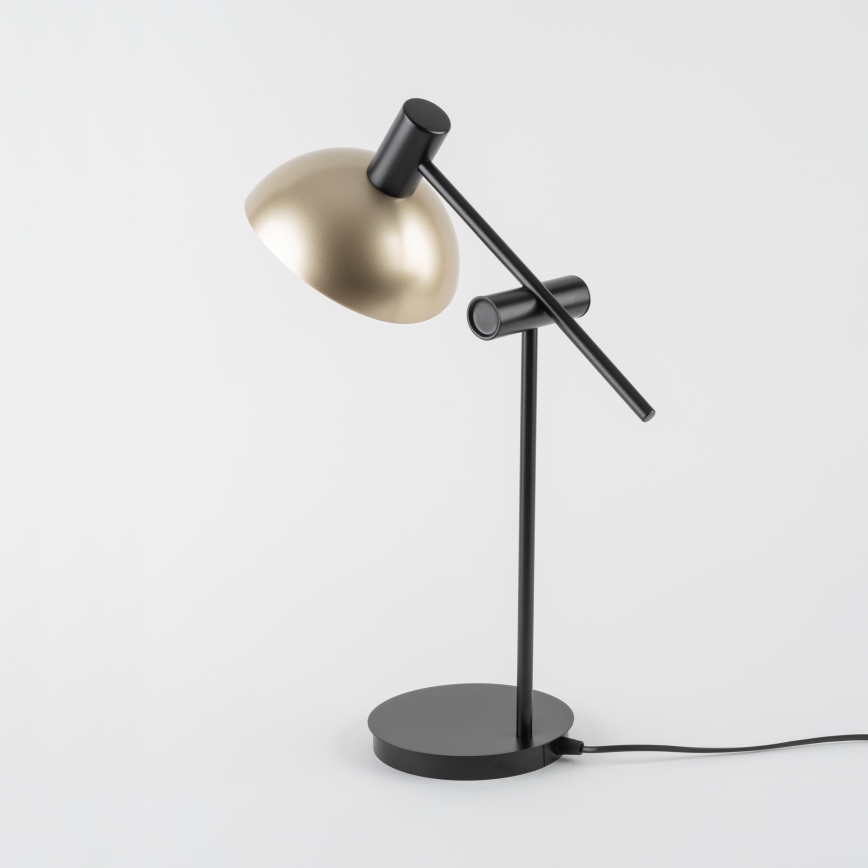 Bordlampe ARTIS 1xE14/40W/230V sort/guldfarvet