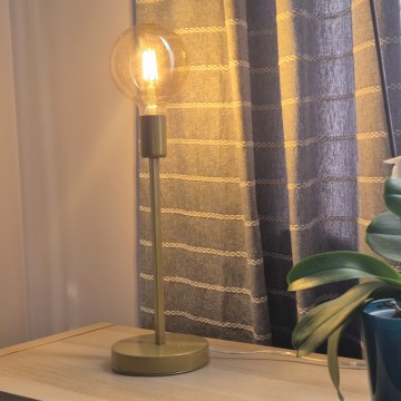 Bordlampe ASTRID 1xE27/60W/230V guldfarvet