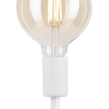 Bordlampe ASTRID 1xE27/60W/230V hvid