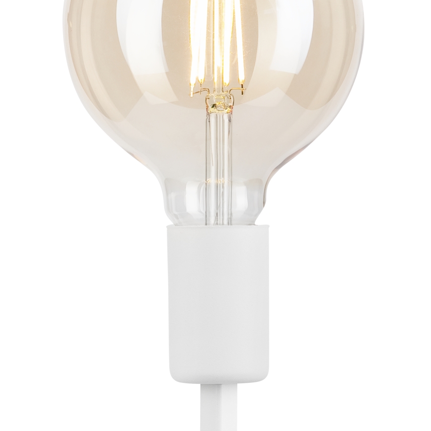 Bordlampe ASTRID 1xE27/60W/230V hvid