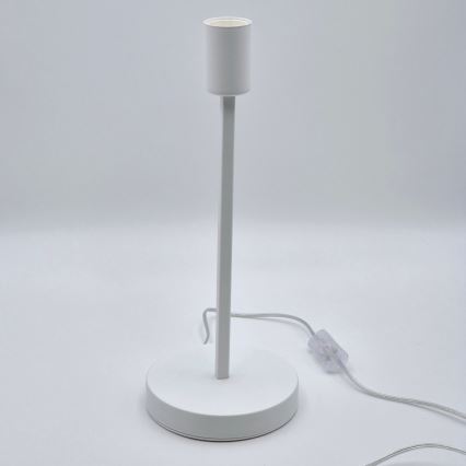Bordlampe ASTRID 1xE27/60W/230V hvid