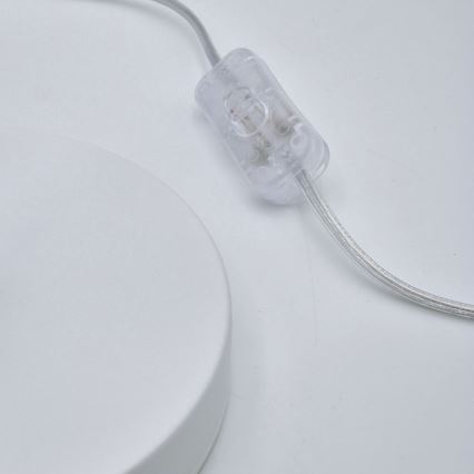 Bordlampe ASTRID 1xE27/60W/230V hvid