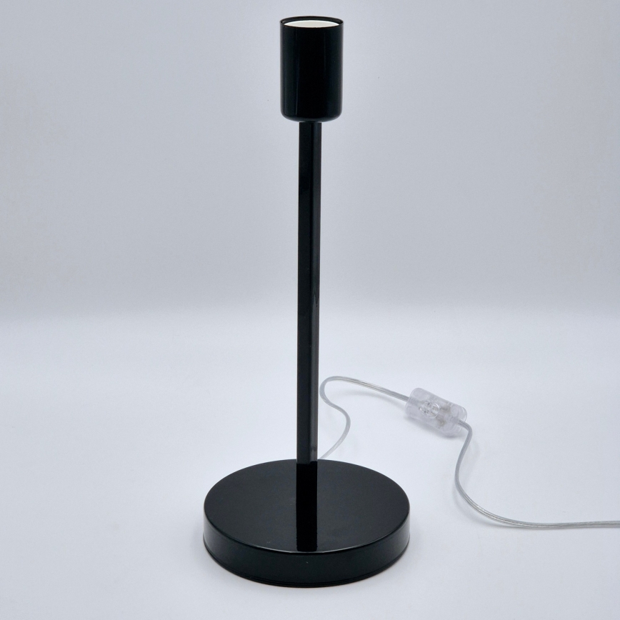 Bordlampe ASTRID 1xE27/60W/230V mat sort