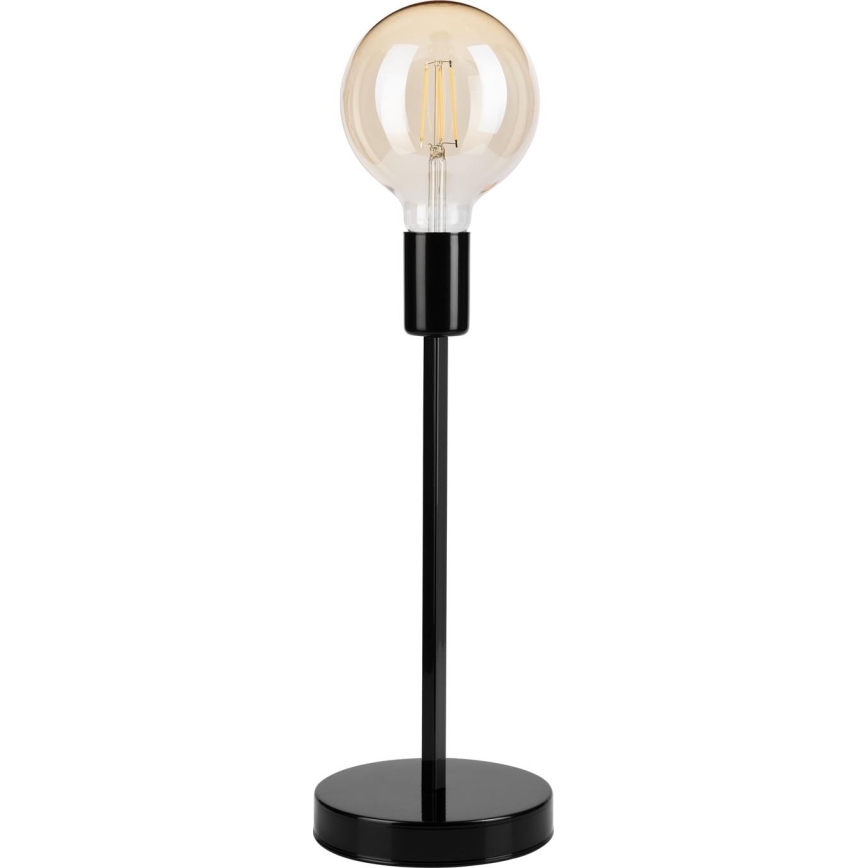 Bordlampe ASTRID 1xE27/60W/230V skinnende sort