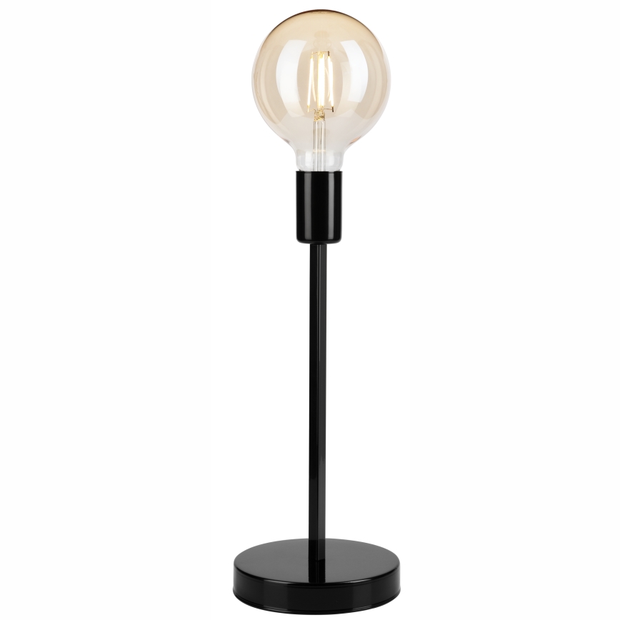 Bordlampe ASTRID 1xE27/60W/230V skinnende sort