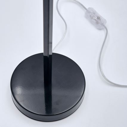 Bordlampe ASTRID 1xE27/60W/230V skinnende sort